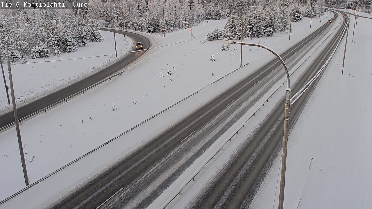 Kelikamerat Kuva Tie 6 Kontiolahti, Uuro, Kontiolahti, Pohjois-Karjala