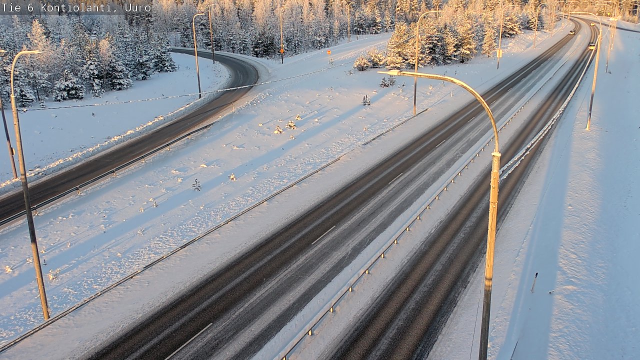 Kelikamerat Kuva Tie 6 Kontiolahti, Uuro, Kontiolahti, Pohjois-Karjala