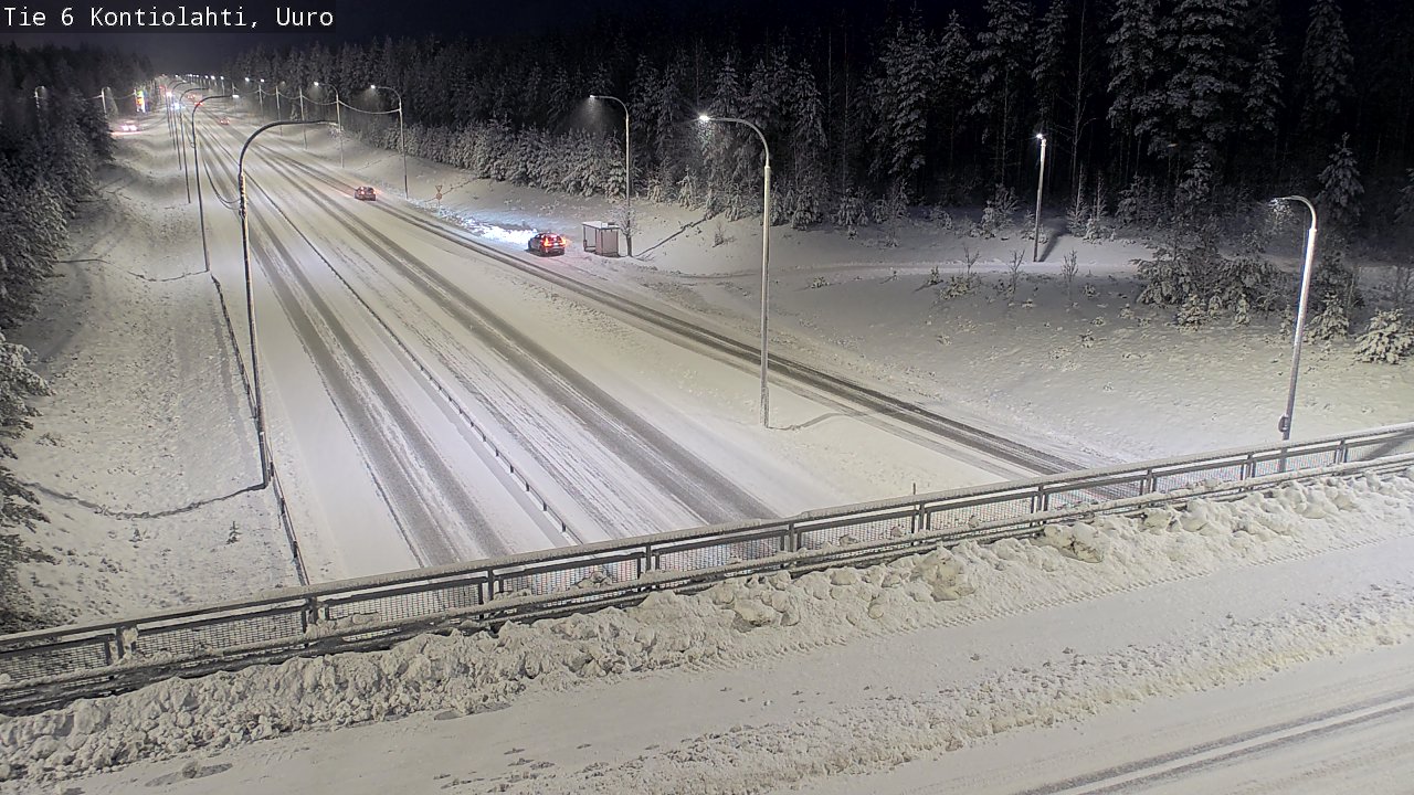 Kelikamerat Kuva Tie 6 Kontiolahti, Uuro, Kontiolahti, Pohjois-Karjala