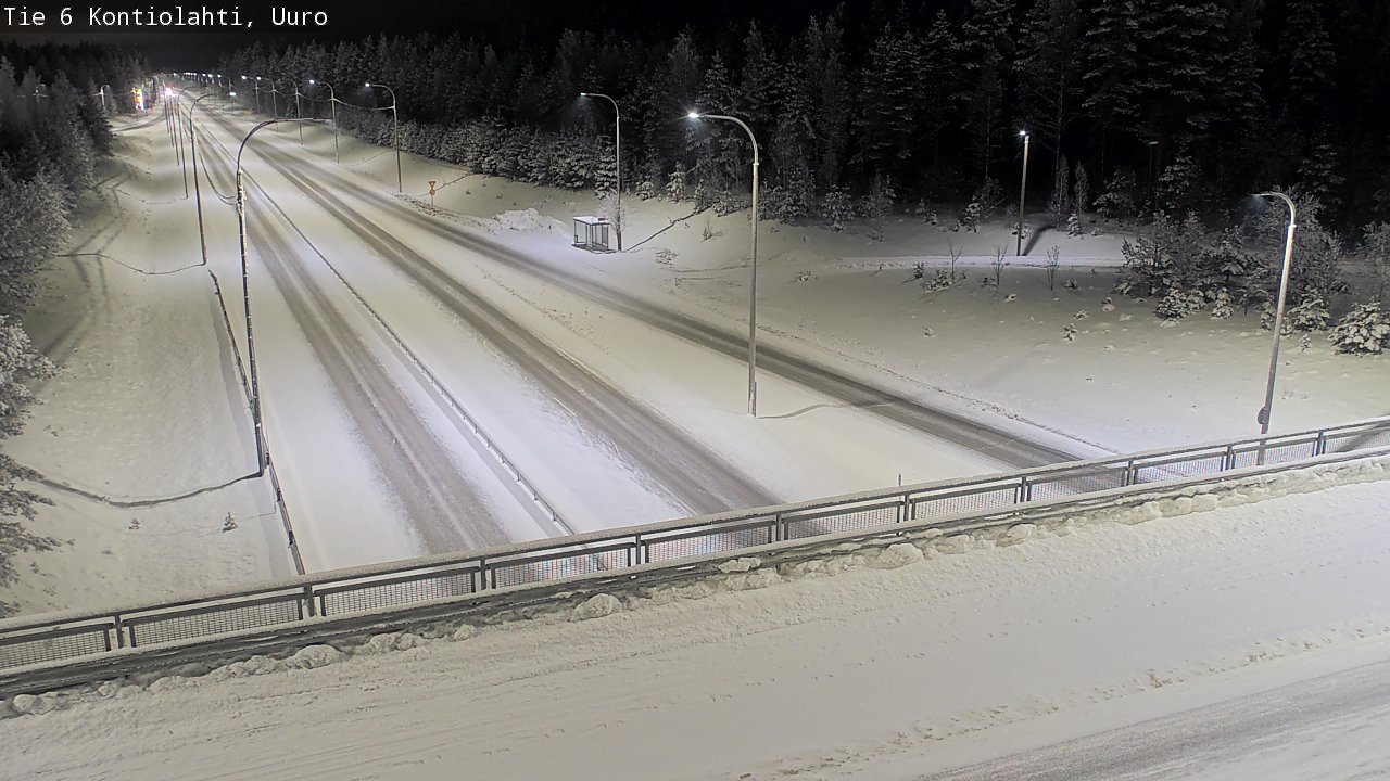 Kelikamerat Kuva Tie 6 Kontiolahti, Uuro, Kontiolahti, Pohjois-Karjala