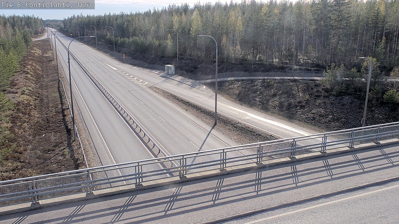 Kelikamerat Kuva Tie 6 Kontiolahti, Uuro, Kontiolahti, Pohjois-Karjala