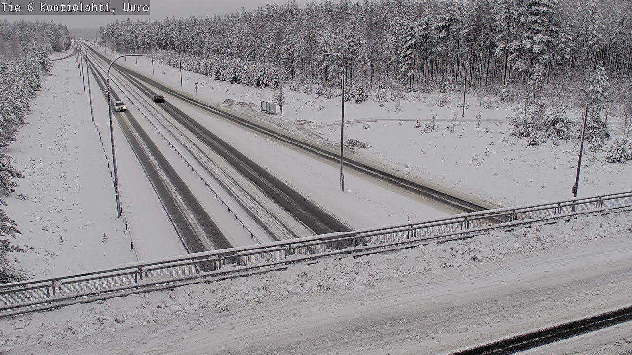 Kelikamerat Kuva Tie 6 Kontiolahti, Uuro, Kontiolahti, Pohjois-Karjala