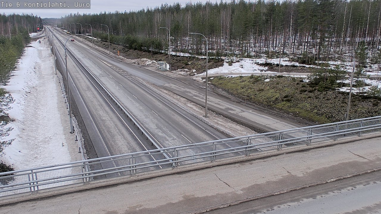Kelikamerat Kuva Tie 6 Kontiolahti, Uuro, Kontiolahti, Pohjois-Karjala
