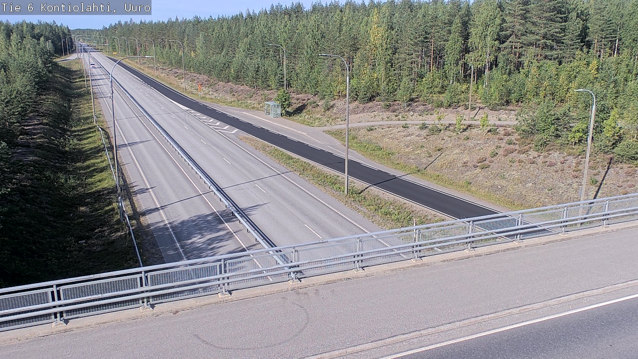 Kelikamerat Kuva Tie 6 Kontiolahti, Uuro, Kontiolahti, Pohjois-Karjala