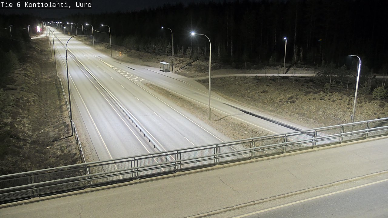 Kelikamerat Kuva Tie 6 Kontiolahti, Uuro, Kontiolahti, Pohjois-Karjala