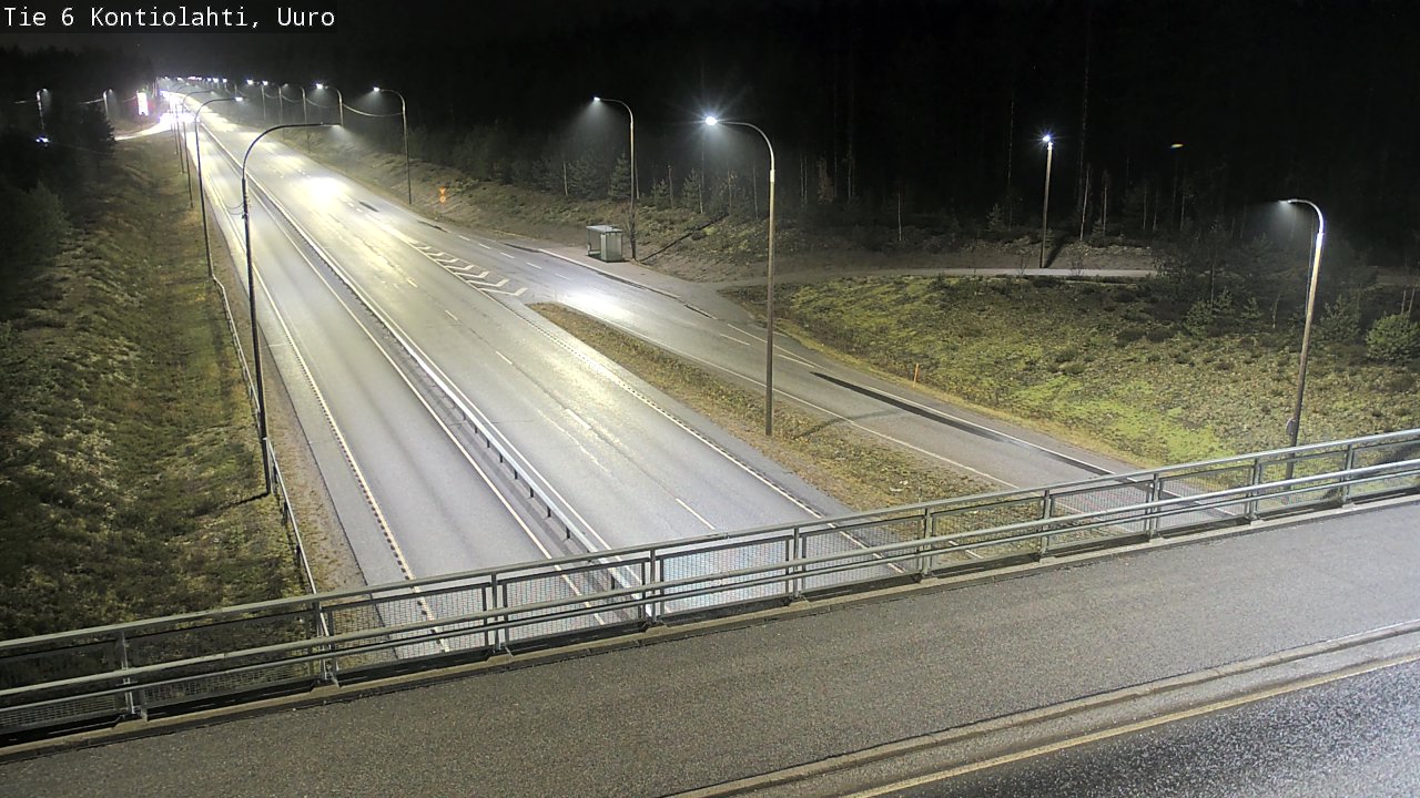 Kelikamerat Kuva Tie 6 Kontiolahti, Uuro, Kontiolahti, Pohjois-Karjala