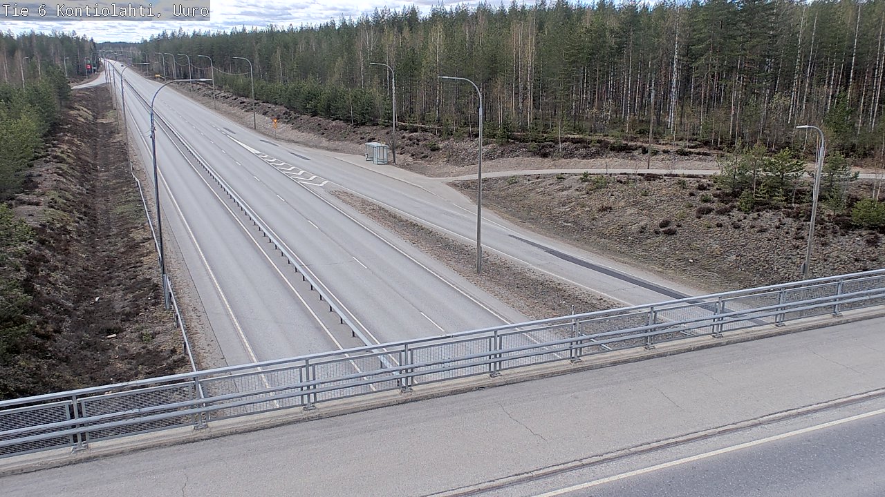 Kelikamerat Kuva Tie 6 Kontiolahti, Uuro, Kontiolahti, Pohjois-Karjala