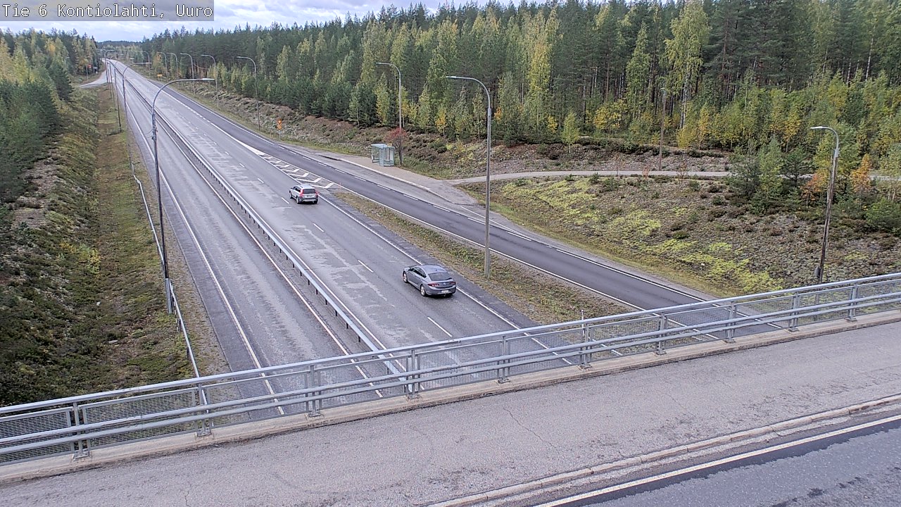Kelikamerat Kuva Tie 6 Kontiolahti, Uuro, Kontiolahti, Pohjois-Karjala