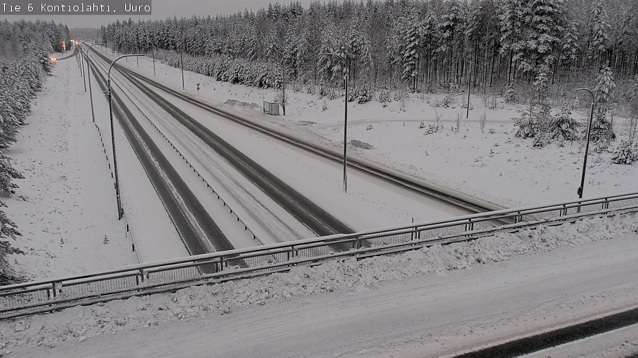 Kelikamerat Kuva Tie 6 Kontiolahti, Uuro, Kontiolahti, Pohjois-Karjala