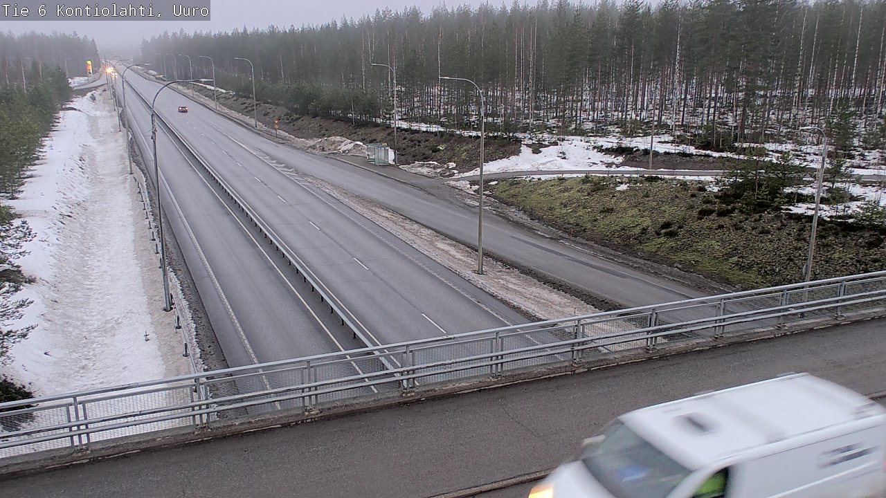 Kelikamerat Kuva Tie 6 Kontiolahti, Uuro, Kontiolahti, Pohjois-Karjala