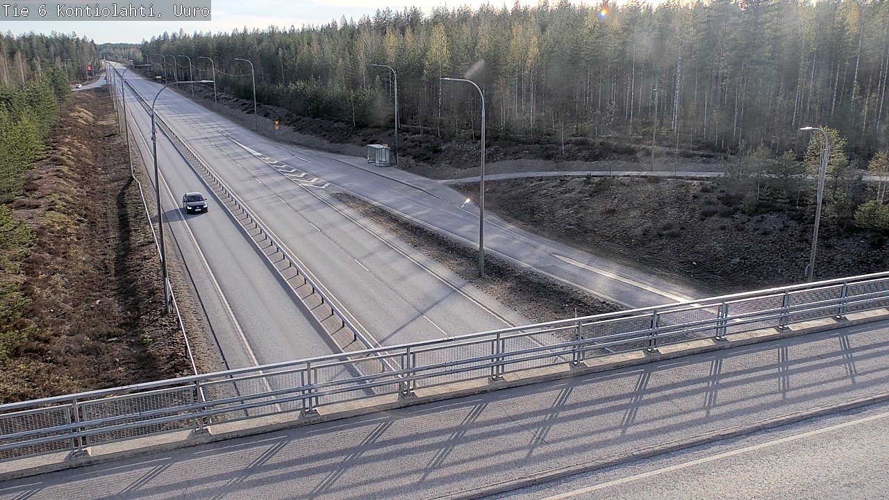 Kelikamerat Kuva Tie 6 Kontiolahti, Uuro, Kontiolahti, Pohjois-Karjala
