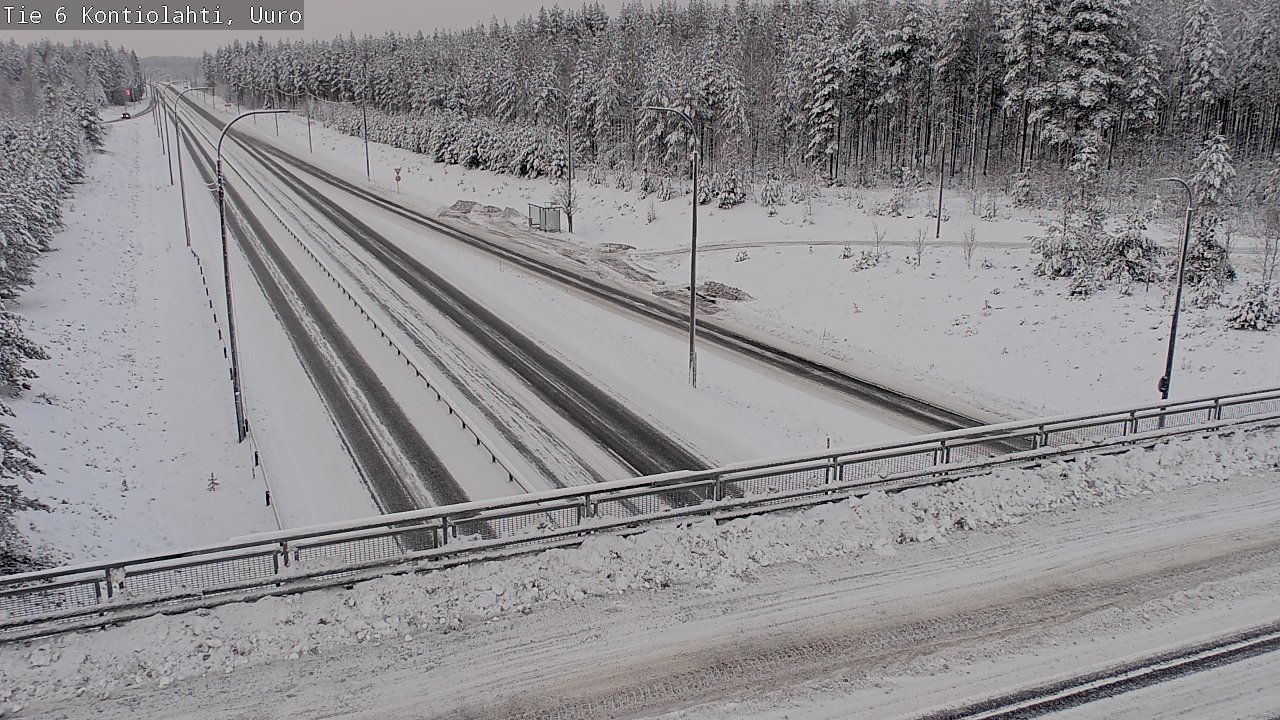 Kelikamerat Kuva Tie 6 Kontiolahti, Uuro, Kontiolahti, Pohjois-Karjala