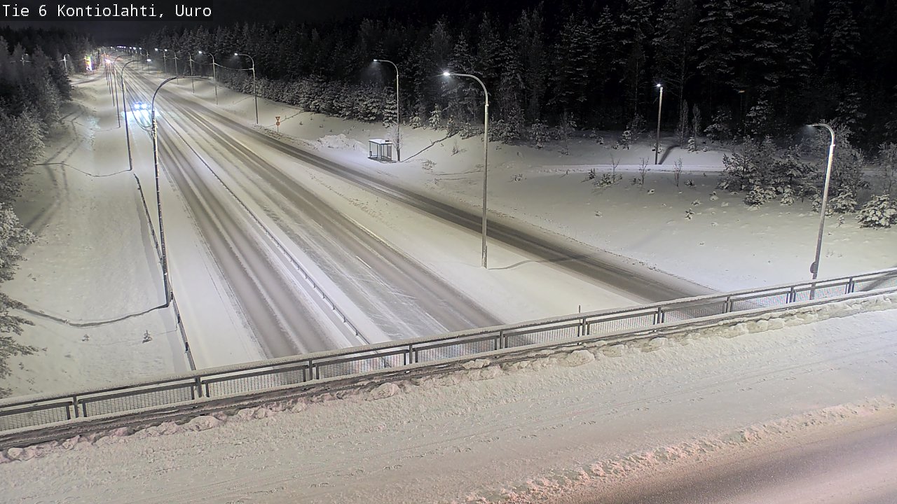 Kelikamerat Kuva Tie 6 Kontiolahti, Uuro, Kontiolahti, Pohjois-Karjala