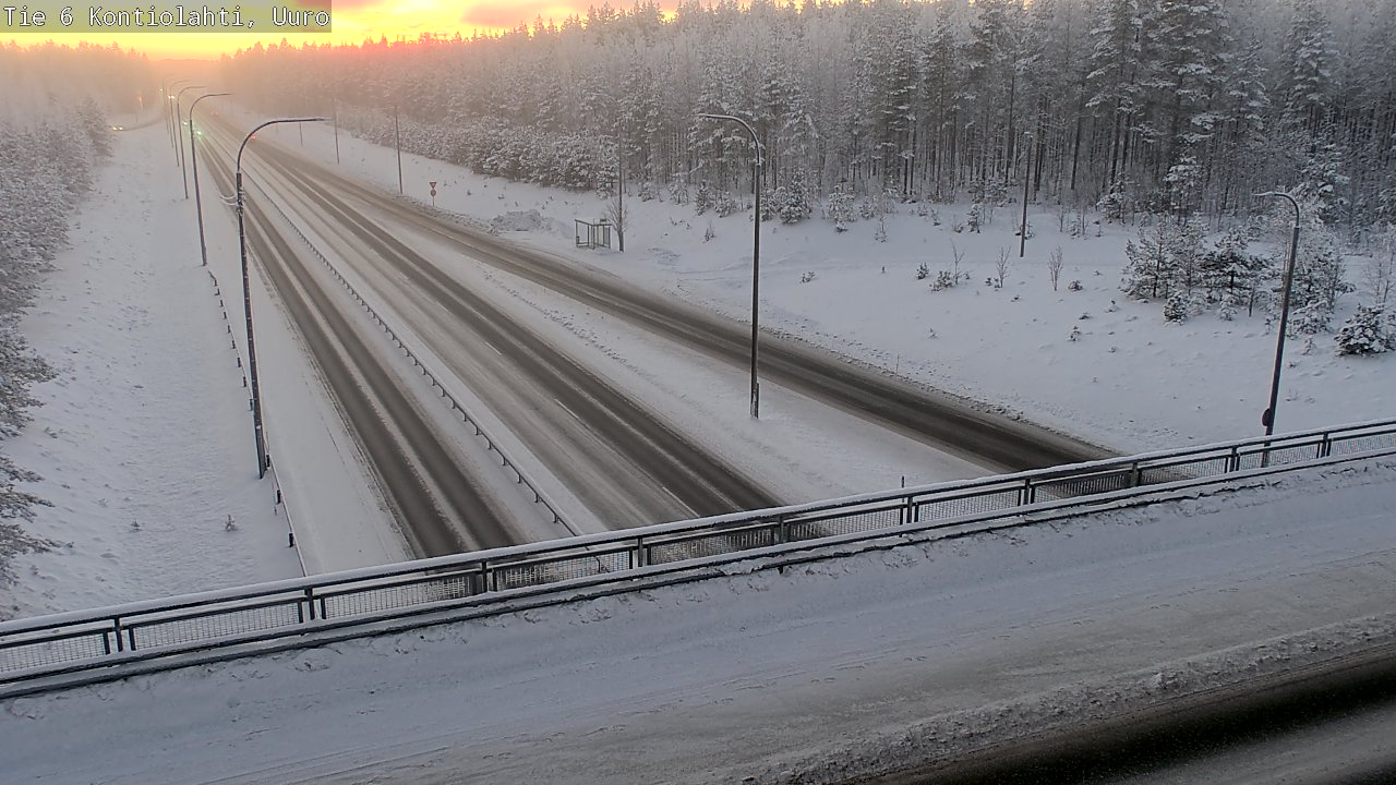 Kelikamerat Kuva Tie 6 Kontiolahti, Uuro, Kontiolahti, Pohjois-Karjala