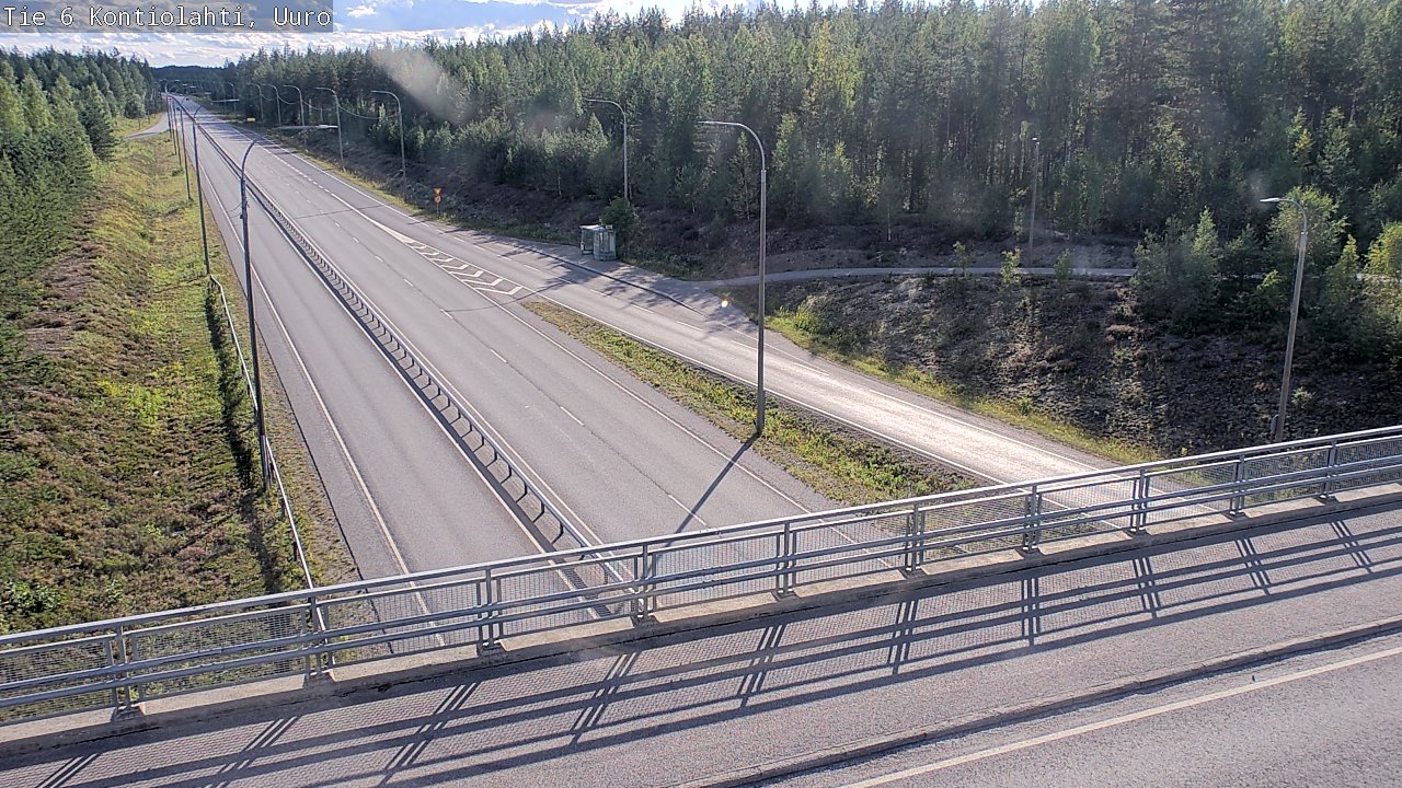 Kelikamerat Kuva Tie 6 Kontiolahti, Uuro, Kontiolahti, Pohjois-Karjala