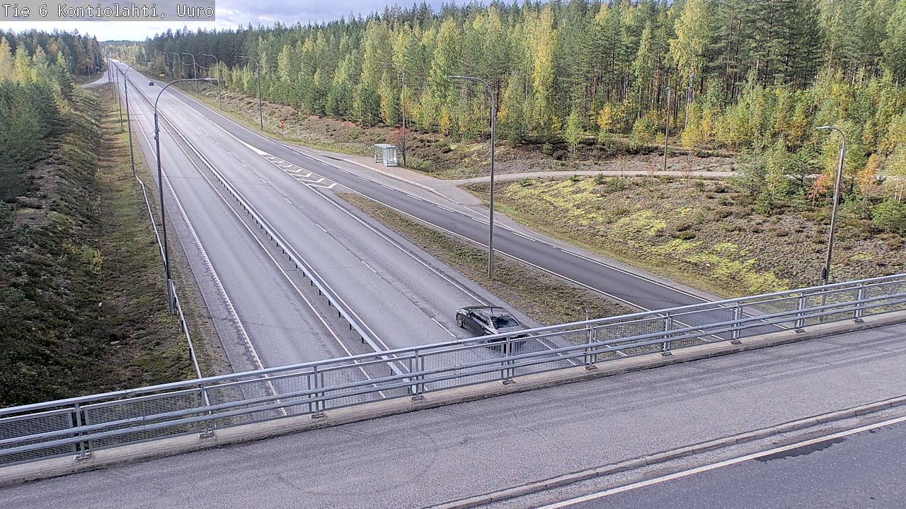 Kelikamerat Kuva Tie 6 Kontiolahti, Uuro, Kontiolahti, Pohjois-Karjala