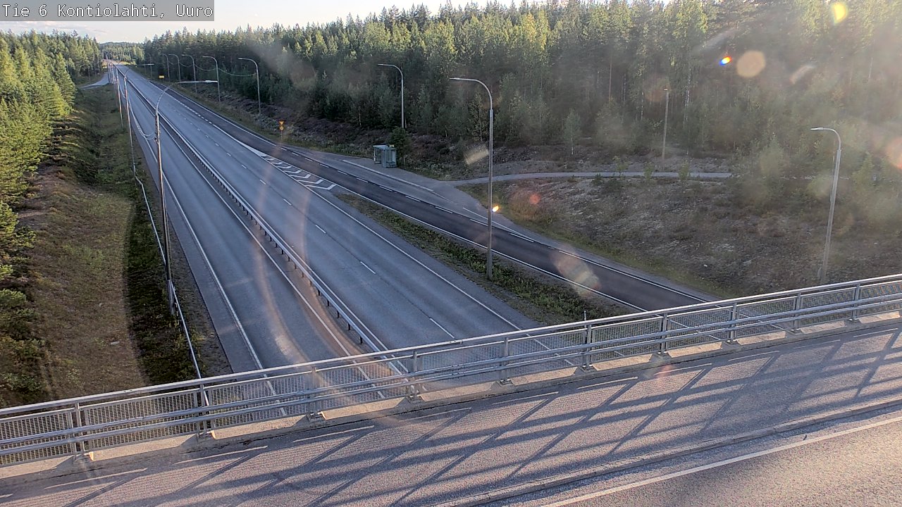 Kelikamerat Kuva Tie 6 Kontiolahti, Uuro, Kontiolahti, Pohjois-Karjala