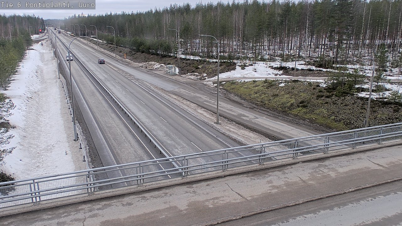 Kelikamerat Kuva Tie 6 Kontiolahti, Uuro, Kontiolahti, Pohjois-Karjala