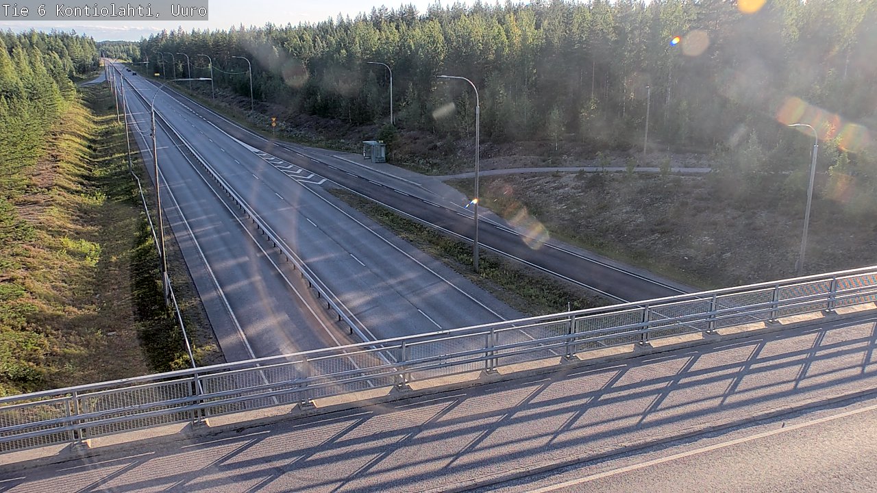 Kelikamerat Kuva Tie 6 Kontiolahti, Uuro, Kontiolahti, Pohjois-Karjala