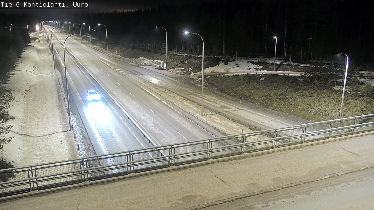 Kelikamerat Kuva Tie 6 Kontiolahti, Uuro, Kontiolahti, Pohjois-Karjala