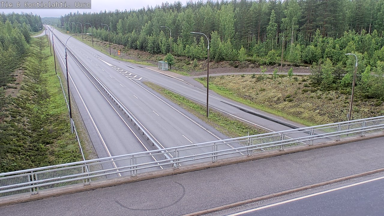 Kelikamerat Kuva Tie 6 Kontiolahti, Uuro, Kontiolahti, Pohjois-Karjala