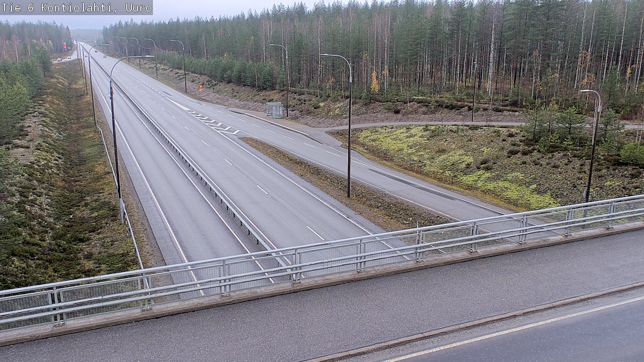 Kelikamerat Kuva Tie 6 Kontiolahti, Uuro, Kontiolahti, Pohjois-Karjala