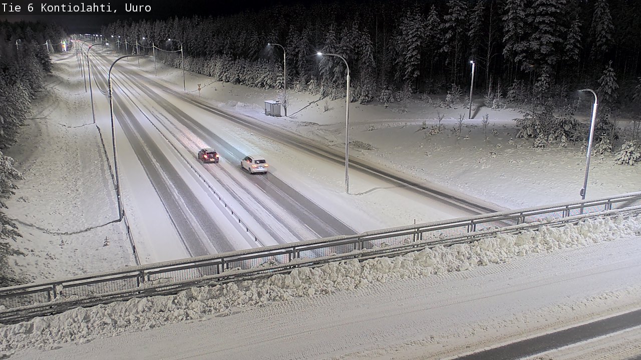 Kelikamerat Kuva Tie 6 Kontiolahti, Uuro, Kontiolahti, Pohjois-Karjala