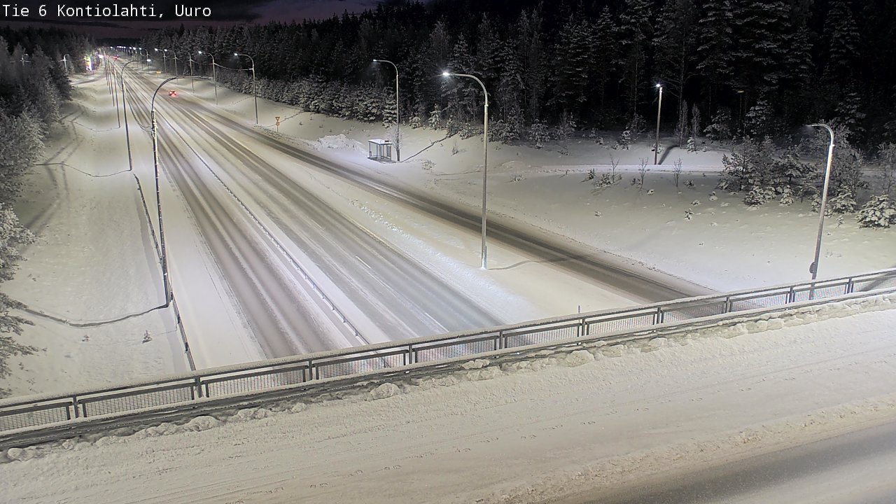Kelikamerat Kuva Tie 6 Kontiolahti, Uuro, Kontiolahti, Pohjois-Karjala