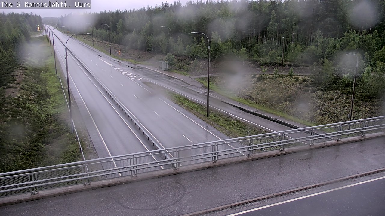 Kelikamerat Kuva Tie 6 Kontiolahti, Uuro, Kontiolahti, Pohjois-Karjala