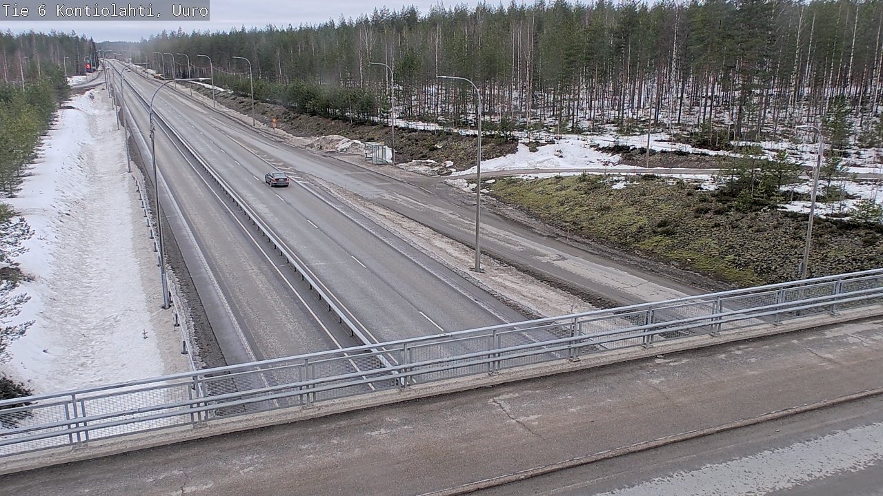 Kelikamerat Kuva Tie 6 Kontiolahti, Uuro, Kontiolahti, Pohjois-Karjala