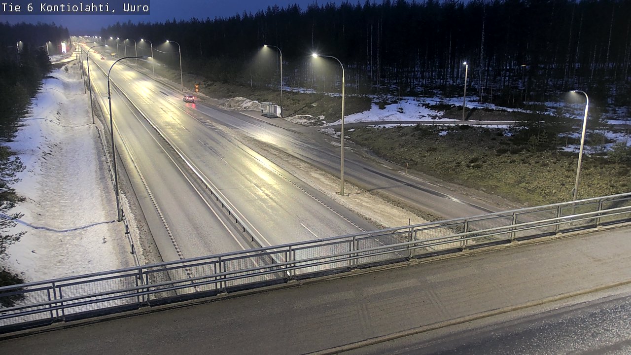 Kelikamerat Kuva Tie 6 Kontiolahti, Uuro, Kontiolahti, Pohjois-Karjala