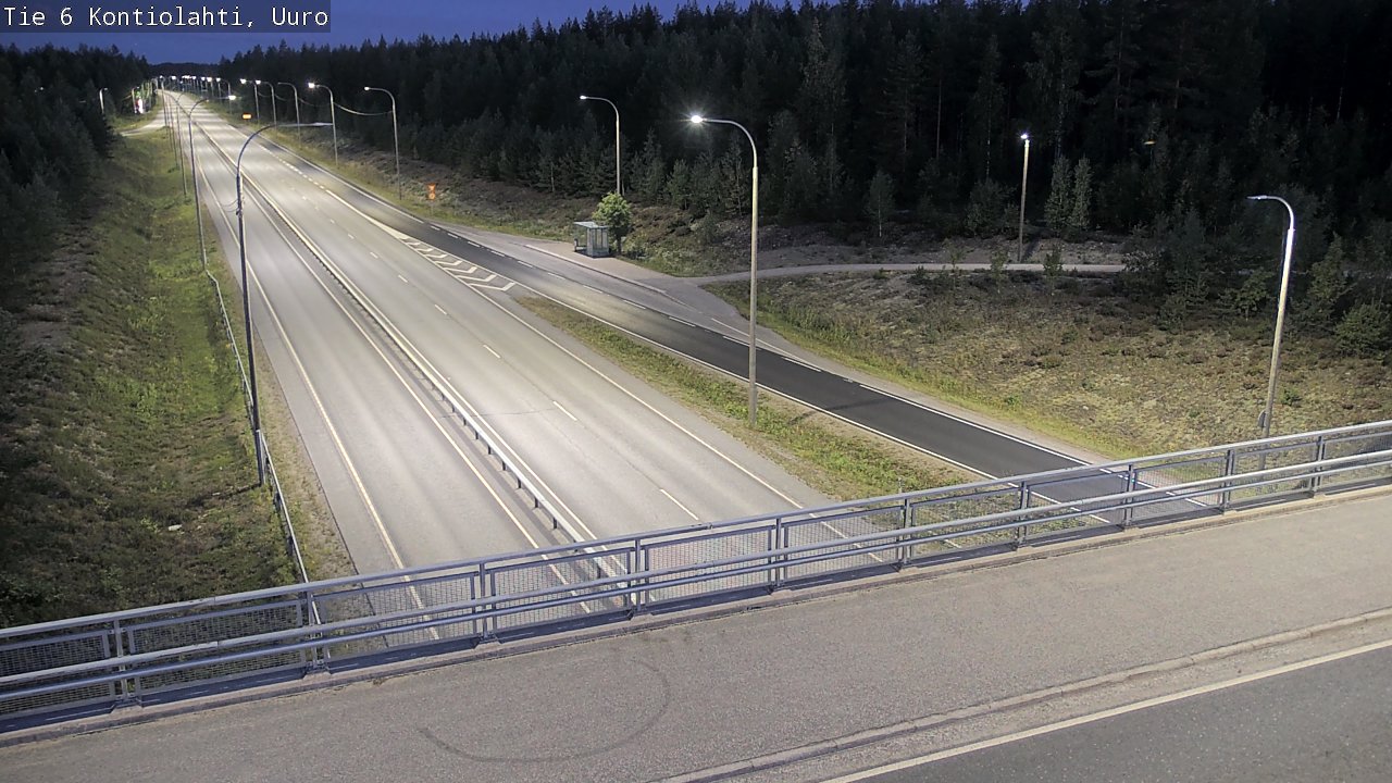 Kelikamerat Kuva Tie 6 Kontiolahti, Uuro, Kontiolahti, Pohjois-Karjala