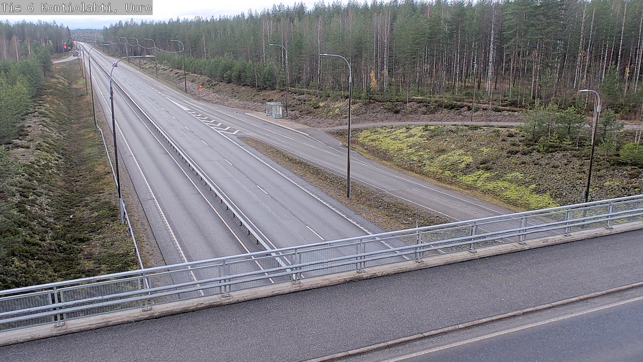 Kelikamerat Kuva Tie 6 Kontiolahti, Uuro, Kontiolahti, Pohjois-Karjala