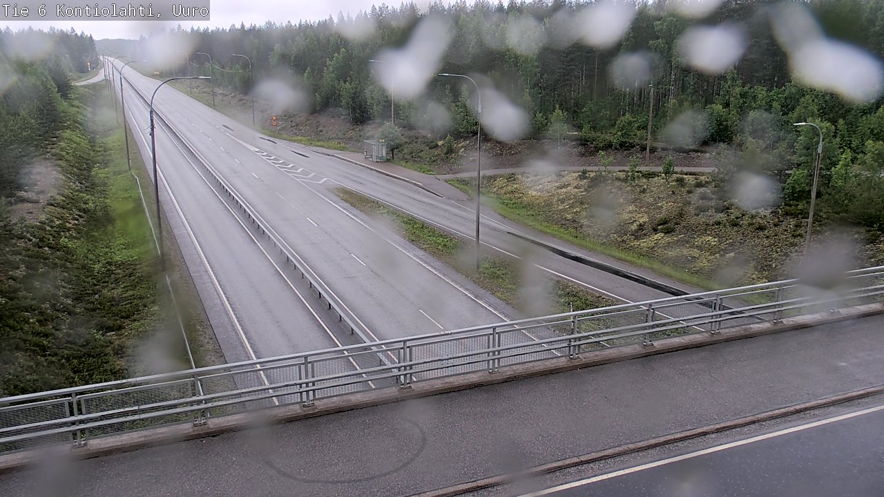 Kelikamerat Kuva Tie 6 Kontiolahti, Uuro, Kontiolahti, Pohjois-Karjala