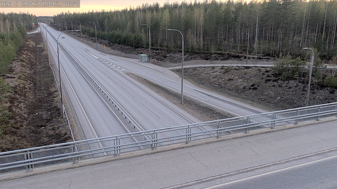 Kelikamerat Kuva Tie 6 Kontiolahti, Uuro, Kontiolahti, Pohjois-Karjala