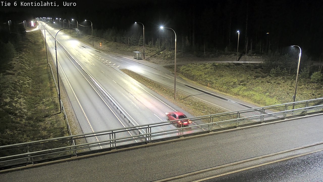 Kelikamerat Kuva Tie 6 Kontiolahti, Uuro, Kontiolahti, Pohjois-Karjala