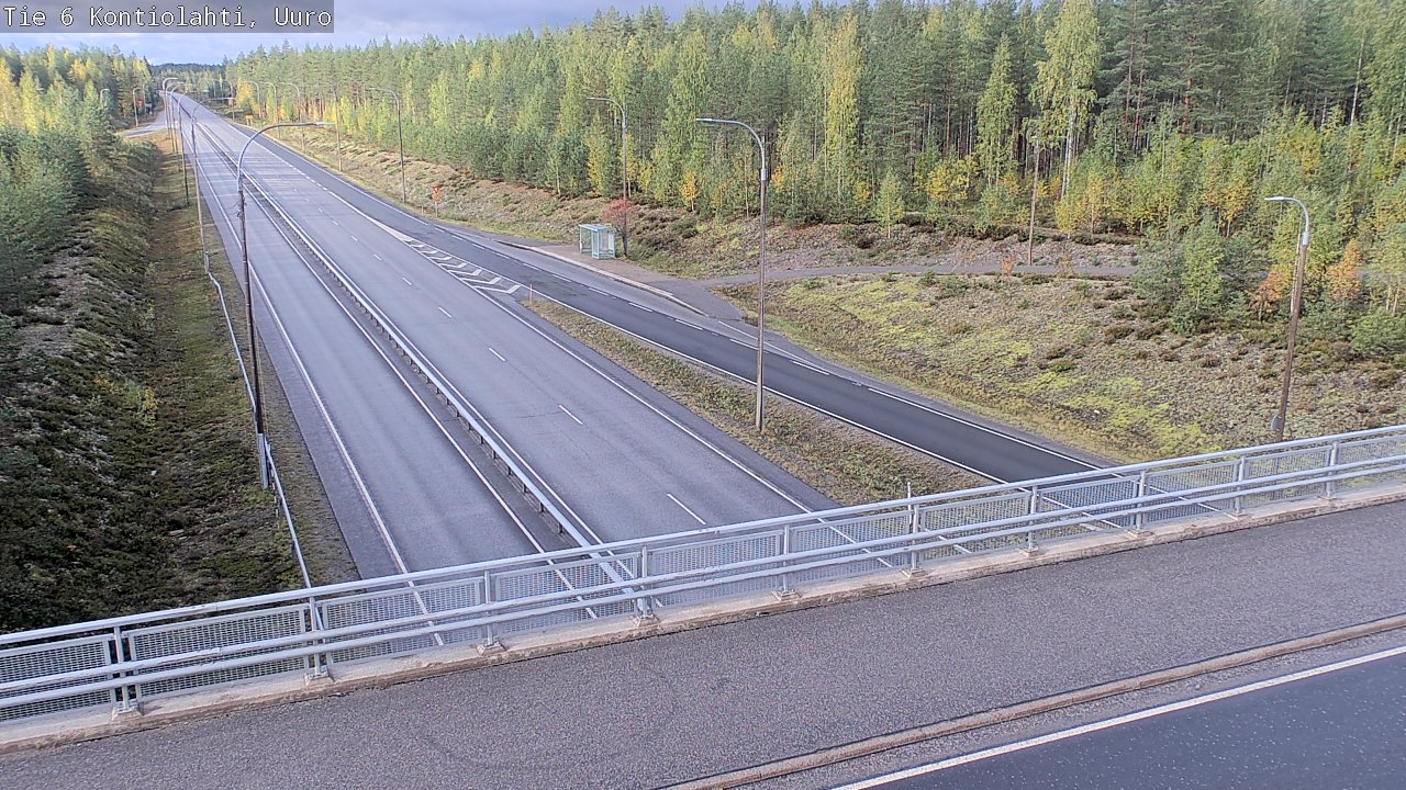Kelikamerat Kuva Tie 6 Kontiolahti, Uuro, Kontiolahti, Pohjois-Karjala
