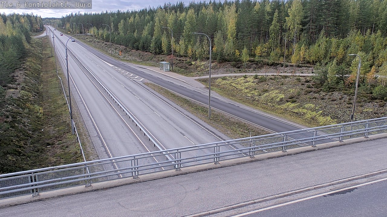Kelikamerat Kuva Tie 6 Kontiolahti, Uuro, Kontiolahti, Pohjois-Karjala