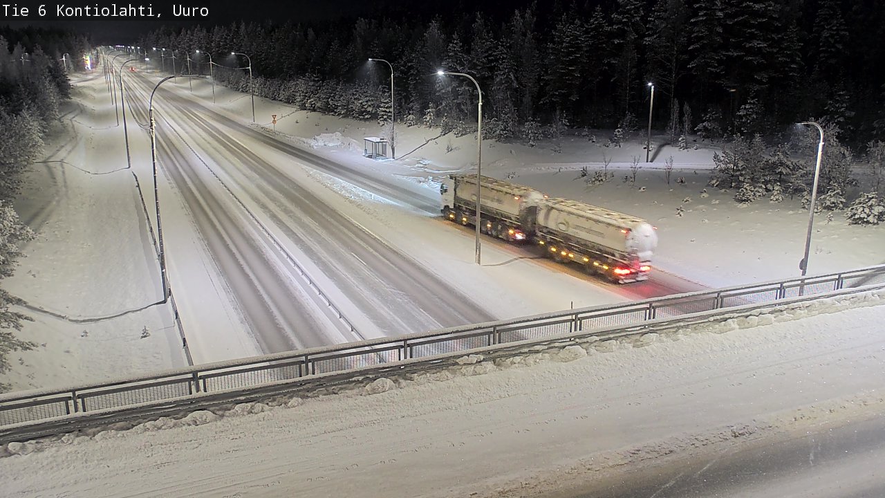 Kelikamerat Kuva Tie 6 Kontiolahti, Uuro, Kontiolahti, Pohjois-Karjala