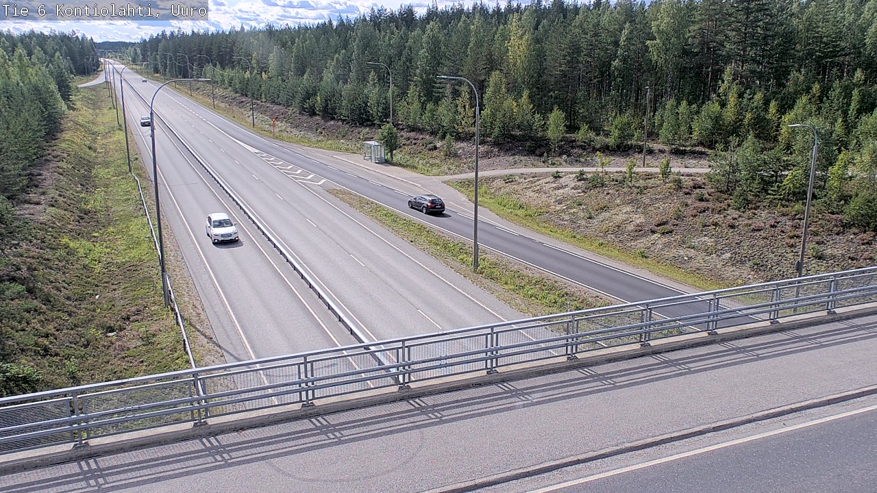 Kelikamerat Kuva Tie 6 Kontiolahti, Uuro, Kontiolahti, Pohjois-Karjala