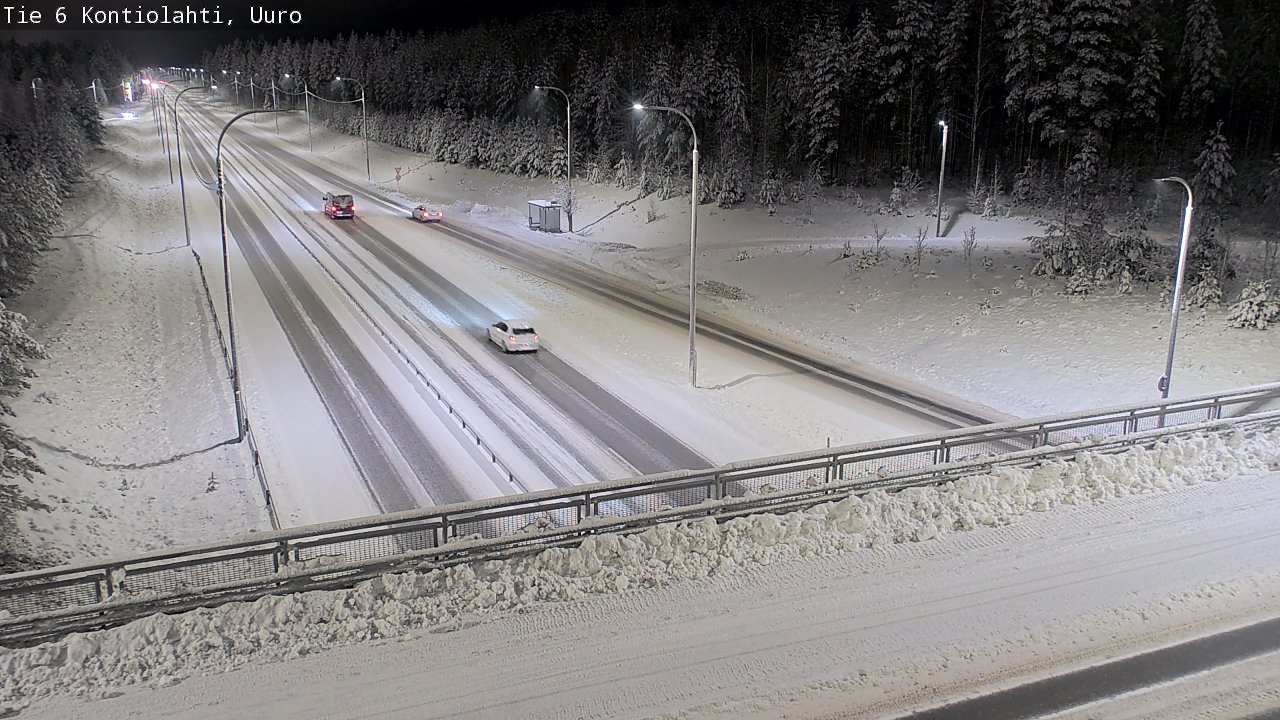 Kelikamerat Kuva Tie 6 Kontiolahti, Uuro, Kontiolahti, Pohjois-Karjala