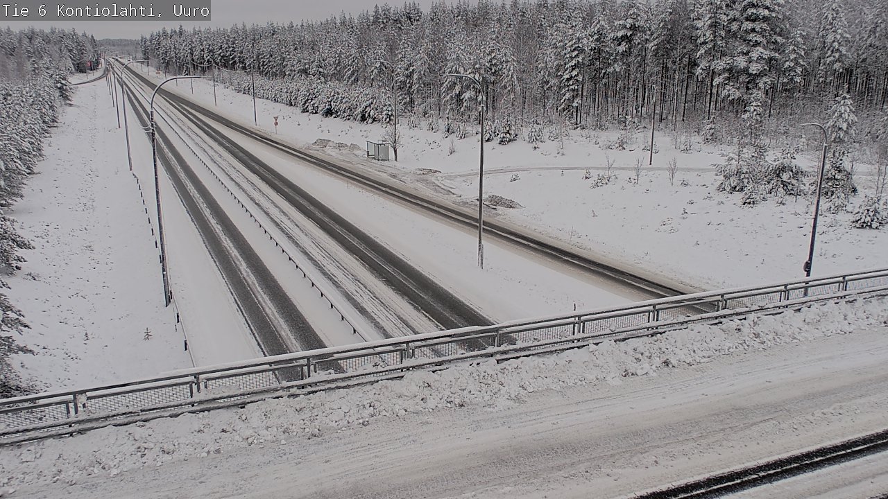 Kelikamerat Kuva Tie 6 Kontiolahti, Uuro, Kontiolahti, Pohjois-Karjala