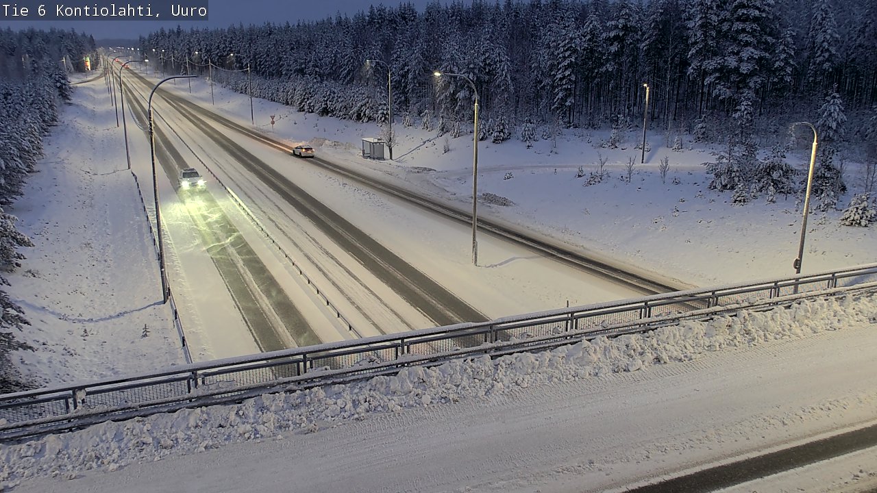 Kelikamerat Kuva Tie 6 Kontiolahti, Uuro, Kontiolahti, Pohjois-Karjala