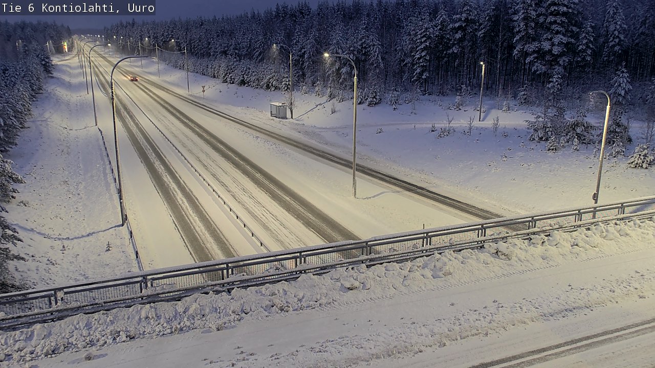 Kelikamerat Kuva Tie 6 Kontiolahti, Uuro, Kontiolahti, Pohjois-Karjala