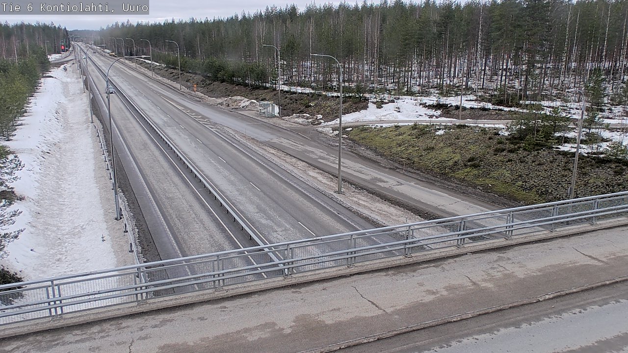 Kelikamerat Kuva Tie 6 Kontiolahti, Uuro, Kontiolahti, Pohjois-Karjala