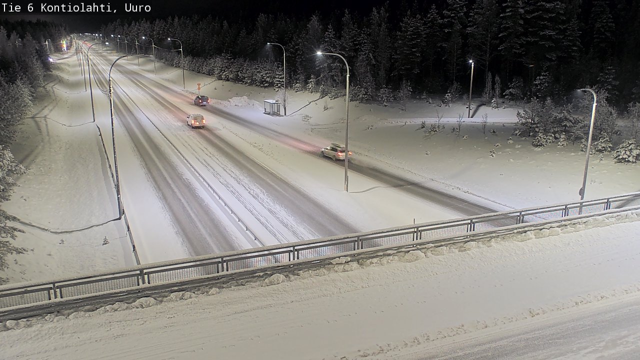 Kelikamerat Kuva Tie 6 Kontiolahti, Uuro, Kontiolahti, Pohjois-Karjala