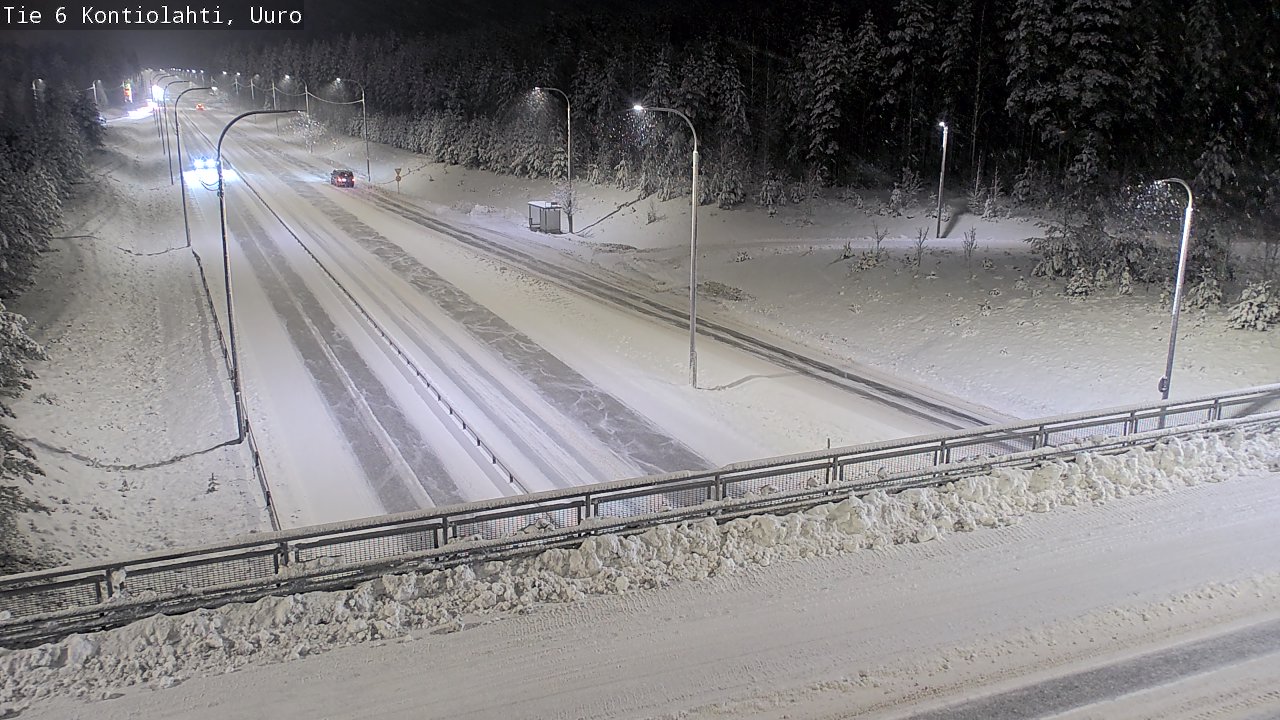 Kelikamerat Kuva Tie 6 Kontiolahti, Uuro, Kontiolahti, Pohjois-Karjala