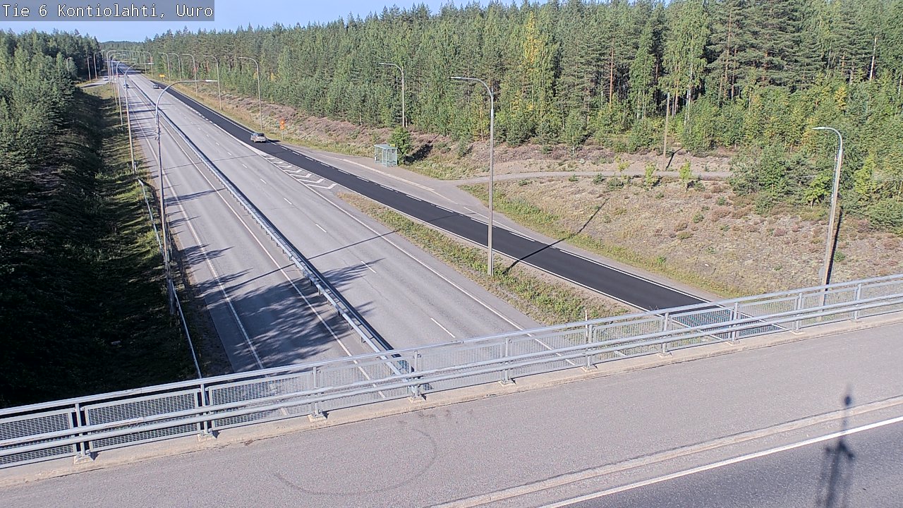 Kelikamerat Kuva Tie 6 Kontiolahti, Uuro, Kontiolahti, Pohjois-Karjala