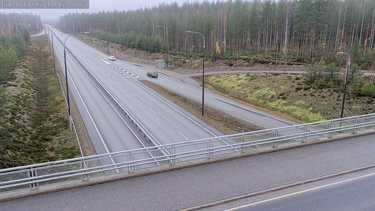 Kelikamerat Kuva Tie 6 Kontiolahti, Uuro, Kontiolahti, Pohjois-Karjala