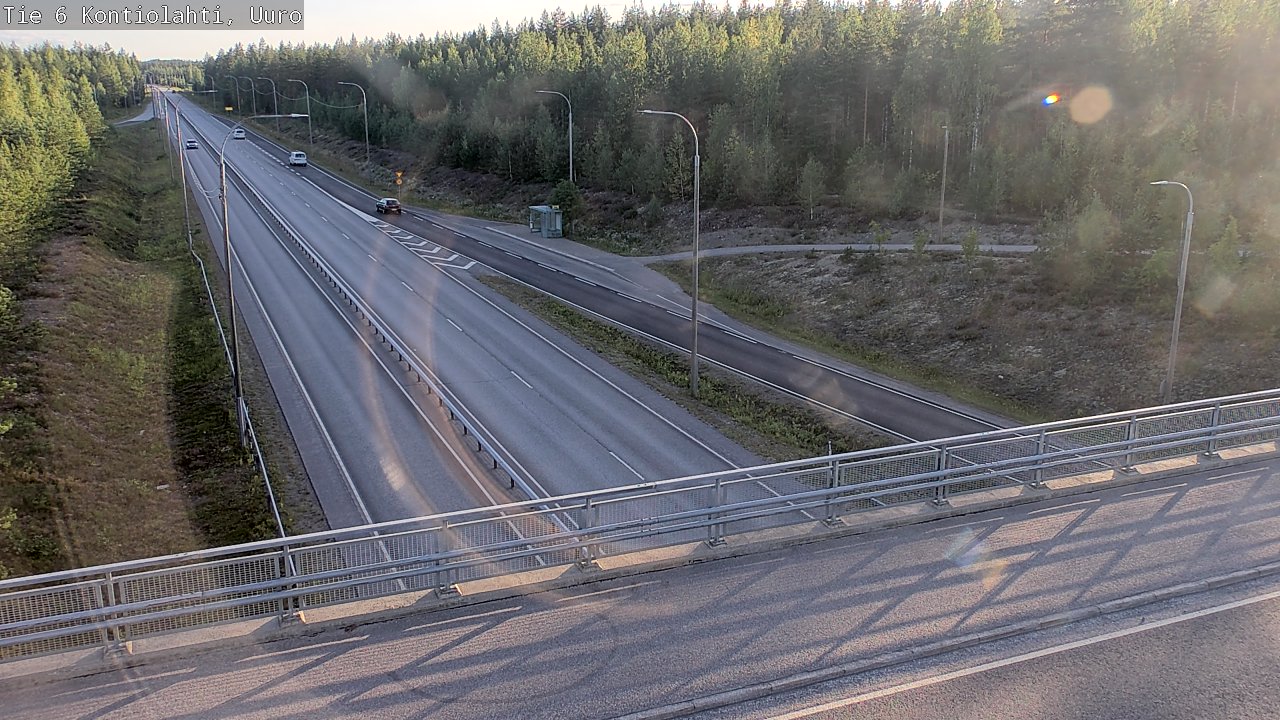 Kelikamerat Kuva Tie 6 Kontiolahti, Uuro, Kontiolahti, Pohjois-Karjala